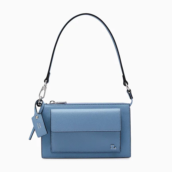 Túi Đeo Vai Nữ Lyn Serenity Small Shoulder Bags LL24FBF164 Blue Màu Xanh