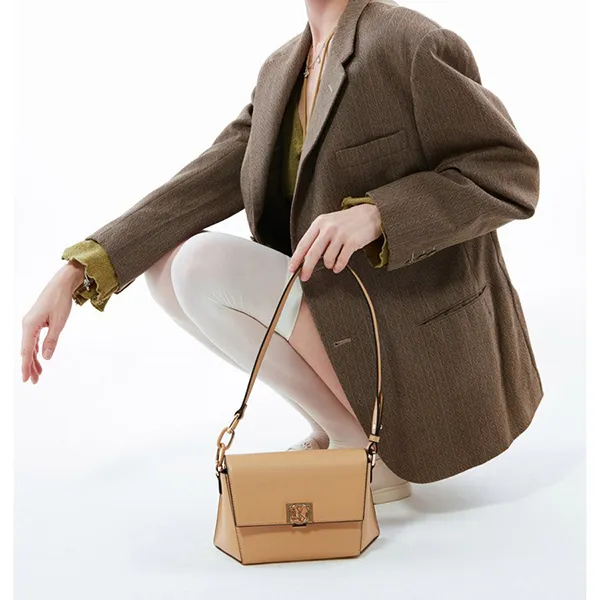 Túi Đeo Vai Nữ Lyn Sista S Shoulder Bags LL24FBF037 Beige Màu Be