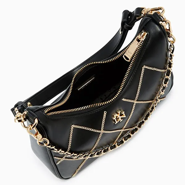 Túi Đeo Vai Nữ Lyn Tina S Shoulder Bags LL24FBF100 Black Màu Đen