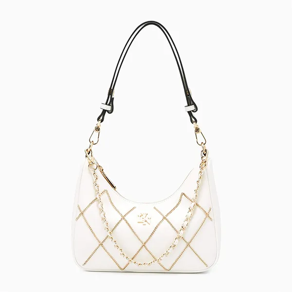 Túi Đeo Vai Nữ Lyn Tina S Shoulder Bags LL24FBF100 White Màu Trắng