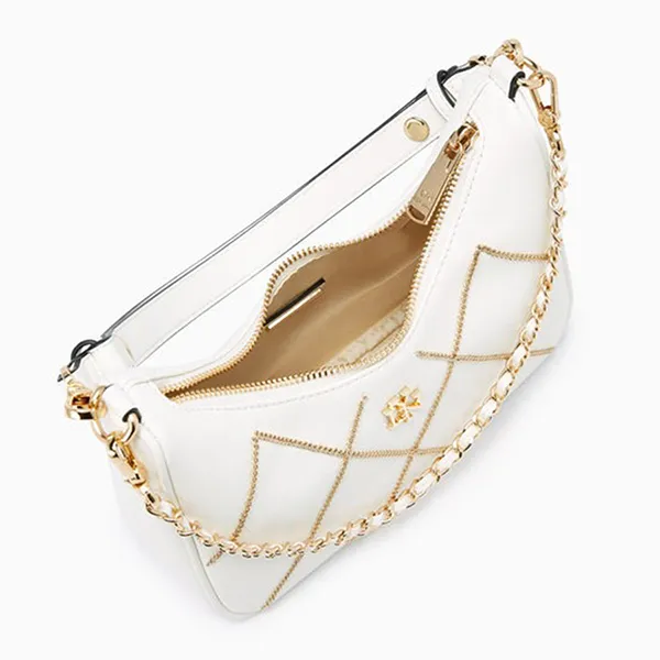 Túi Đeo Vai Nữ Lyn Tina S Shoulder Bags LL24FBF100 White Màu Trắng