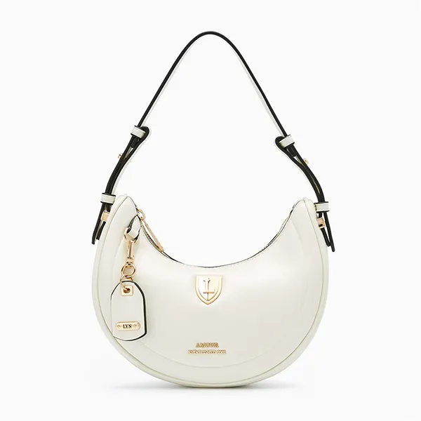 Túi Đeo Vai Nữ Lyn Vezio Shoulder Bags White LL24CBF254 Màu Trắng