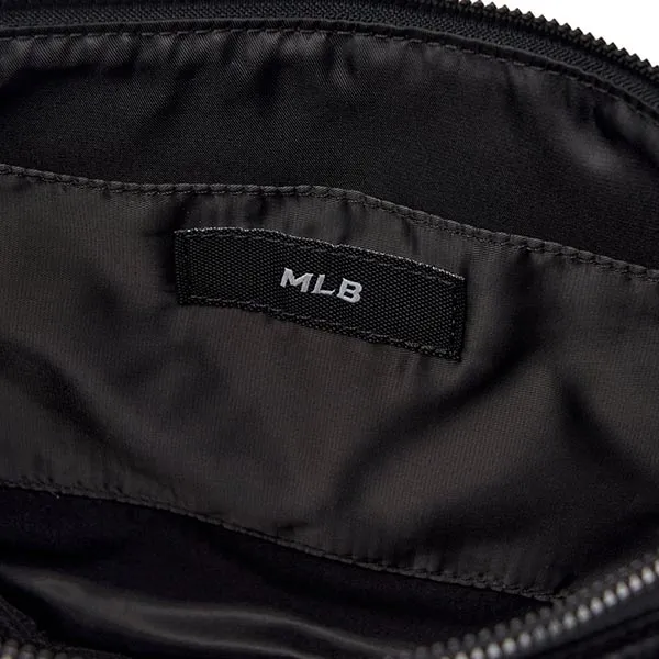 Túi Đeo Vai Nữ MLB Korea Curve Padded Hobo Bag New York Yankees Black 3ABQL064N-50BKS Màu Đen - Túi xách - Vua Hàng Hiệu