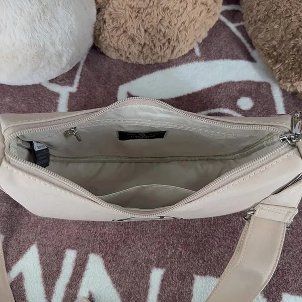 Túi Đeo Vai Nữ TTWN Bear Original TN3740-10030 Tas Sling Màu Trà Sữa