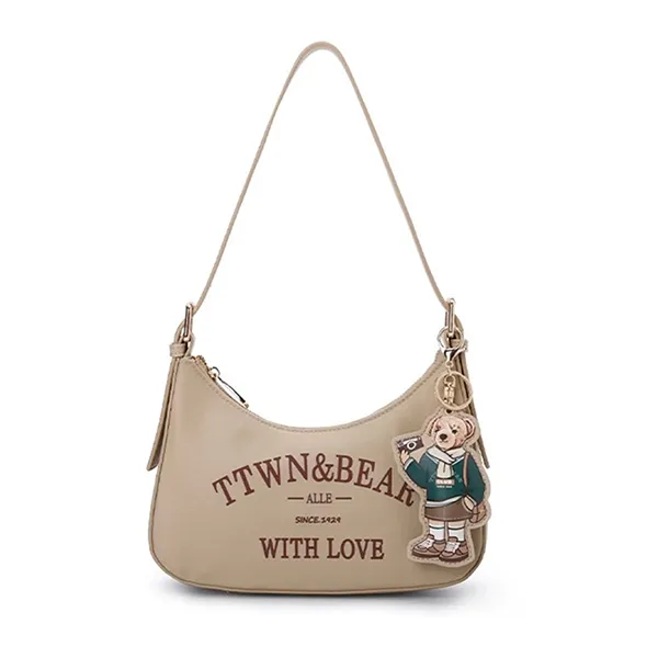 Túi Đeo Vai Nữ TTWN BEAR TN3754 Màu Trà Sữa