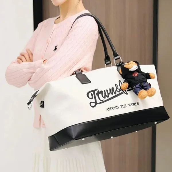 Túi Du Lịch TTWN BEAR TN3766 TN3766-10040 Màu Be Phối Đen