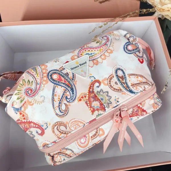 Túi Đựng Mỹ Phẩm Nữ Venuco N06M86 Màu Hồng - Túi xách - Vua Hàng Hiệu