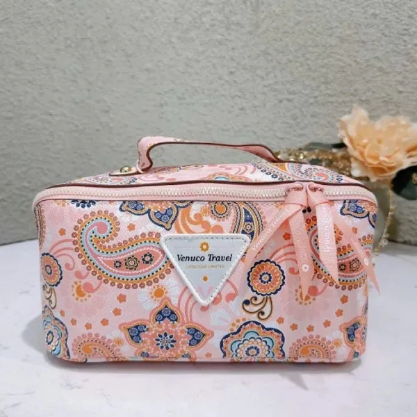 Túi Đựng Mỹ Phẩm Nữ Venuco P30M87 Màu Hồng Pastel - Túi xách - Vua Hàng Hiệu