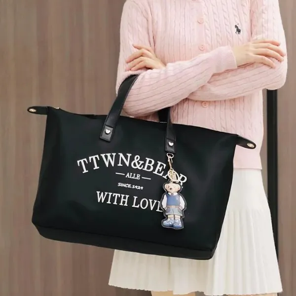 Túi Tote Nữ TTWN BEAR TN3720 TN3720-30010 Màu Đen