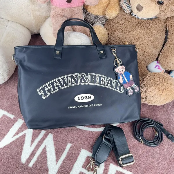 Túi Tote Nữ TTWN BEAR TN3720 TN3720-30010 Màu Đen