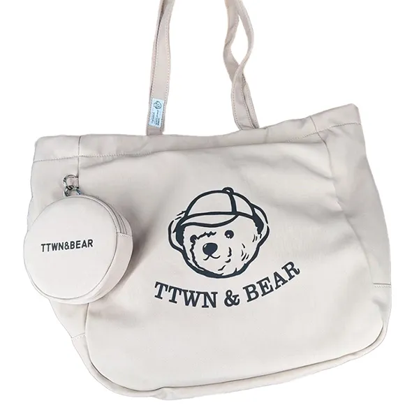 Túi Tote Nữ TTWN BEAR TN3747 TN3747-10030 Màu Trà Sữa