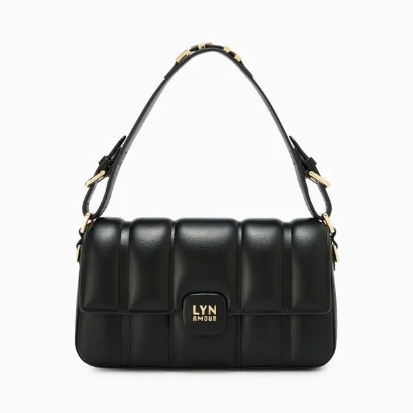 Túi Xách Nữ Lyn Patti Shoulder Bags LL24FBF387 Black Màu Đen - Túi xách - Vua Hàng Hiệu