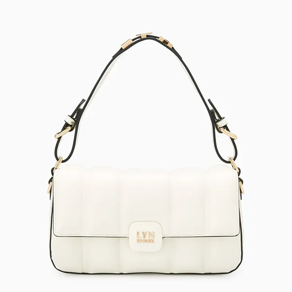 Túi Xách Nữ Lyn Patti Shoulder Bags LL24FBF387 White Màu Trắng - Túi xách - Vua Hàng Hiệu