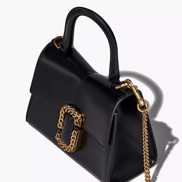 Túi Xách Nữ Marc Jacobs The St. Marc Mini Top Handle 2P3HSC004H01 Bag Màu Đen
