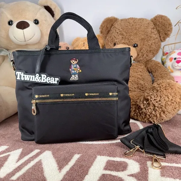 Túi Xách Nữ TTWN BEAR TN3758-10010 Màu Đen