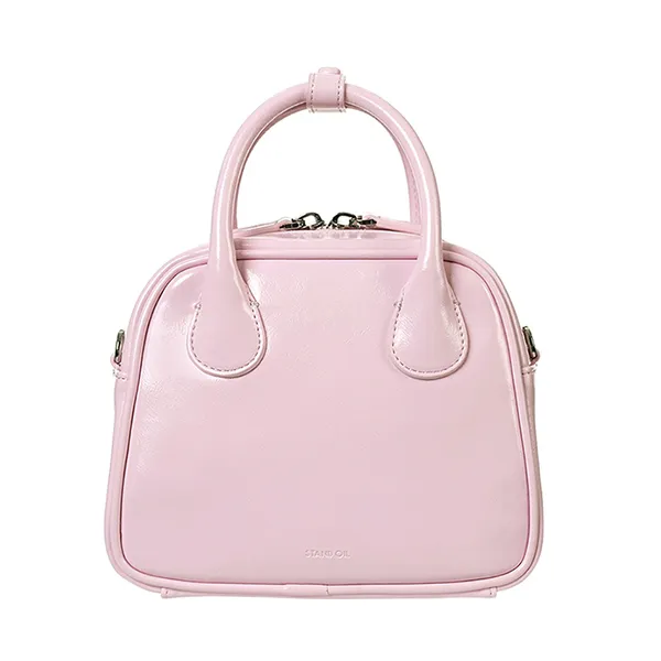 Túi Xách Tay Nữ Stand Oil Momo Bag Mini Baby Pink Màu Hồng - Túi xách - Vua Hàng Hiệu