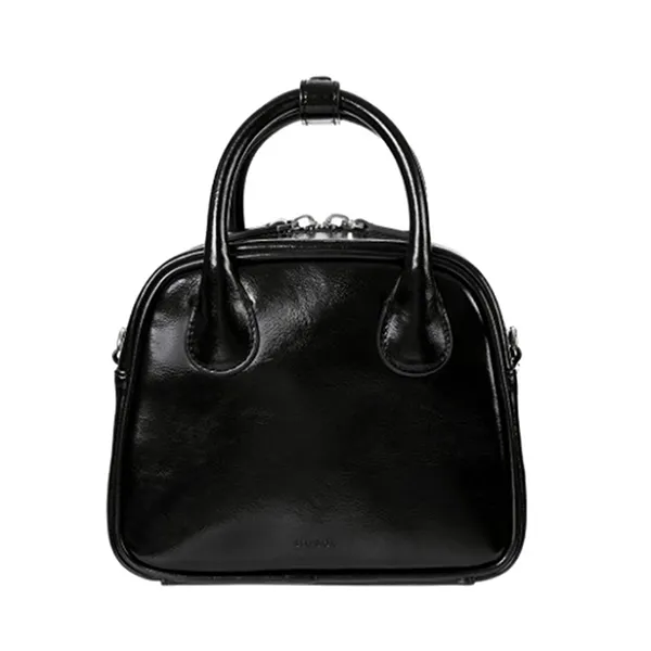 Túi Xách Tay Nữ Stand Oil Momo Bag Mini Black Màu Đen - Túi xách - Vua Hàng Hiệu