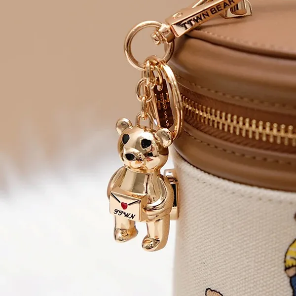 Túi Xách Tay Nữ TTWN BEAR TN3433-10040 Màu Be Nâu