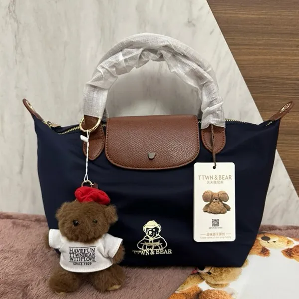 Túi Xách Tay Nữ TTWN BEAR TN3541 TN3542-20150 Màu Xanh Than Size L