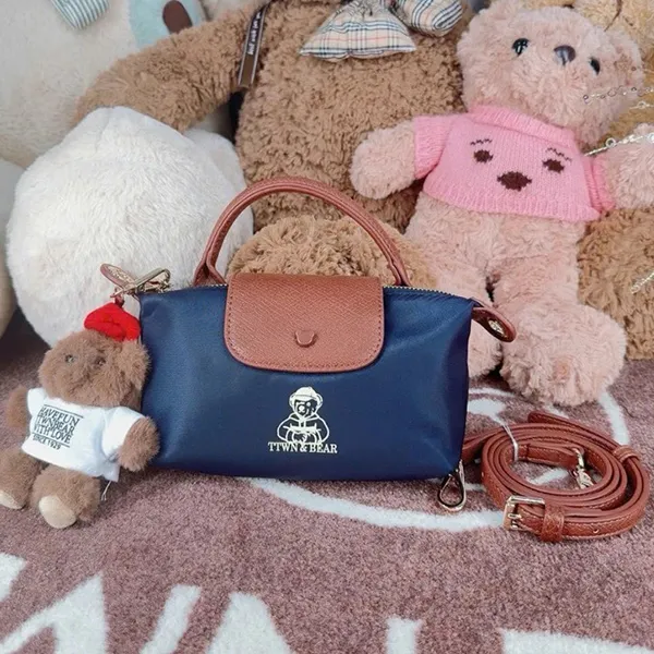Túi Xách Tay Nữ TTWN BEAR TN3541 TN3542-20150 Màu Xanh Than Size L