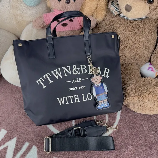 Túi Xách Tay Nữ TTWN BEAR TN3604 TN3604-10010 Màu Đen