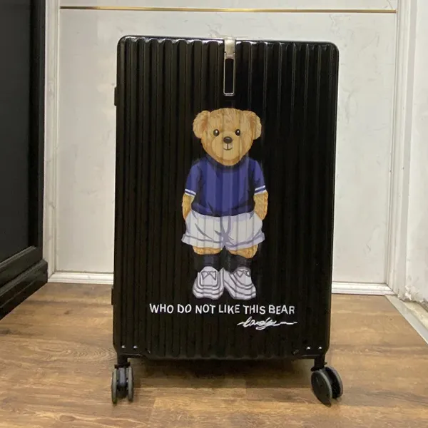 Vali TTWN BEAR Who Do Not Like This Bear TN7034-10010 Màu Đen Size 26inch