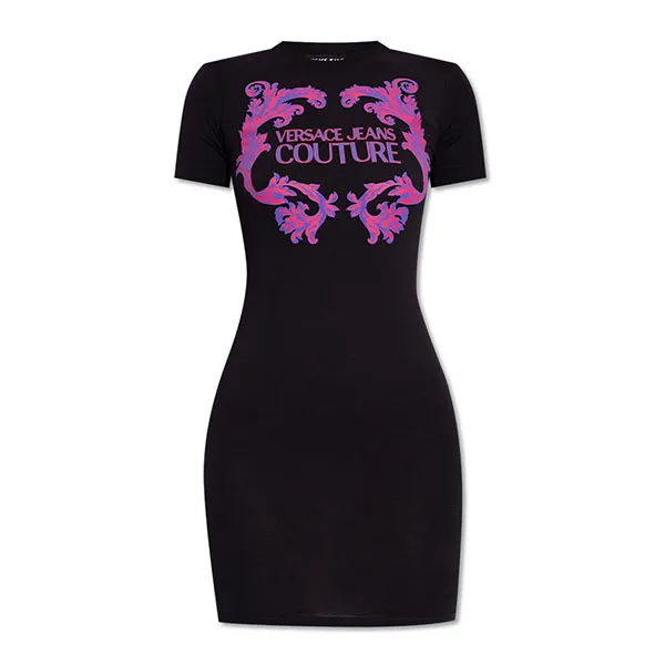Váy Body Nữ Versace Jeans Couture 76HAOG02 CJ02G 899 Màu Đen Size S - Thời trang - Vua Hàng Hiệu