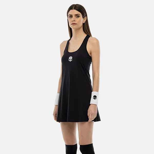 Váy Thể Thao Hydrogen Basic Tech Dress Pickleball TD1001-007 Màu Đen Size XS - Pickleball - Vua Hàng Hiệu