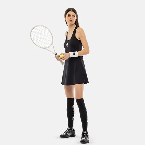 Váy Thể Thao Hydrogen Basic Tech Dress Pickleball TD1001-007 Màu Đen Size XS - Pickleball - Vua Hàng Hiệu