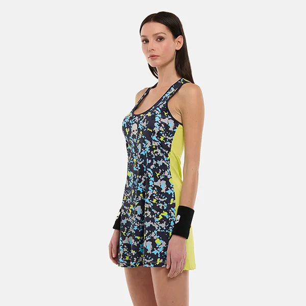 Váy Thể Thao Hydrogen Camo Pixel Tech Dress Pickleball TD1005-L78 Màu Xanh Vàng Size XS - Pickleball - Vua Hàng Hiệu