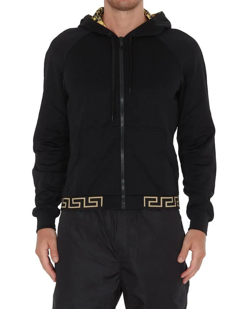 Áo Hoodie Versace Greca Border