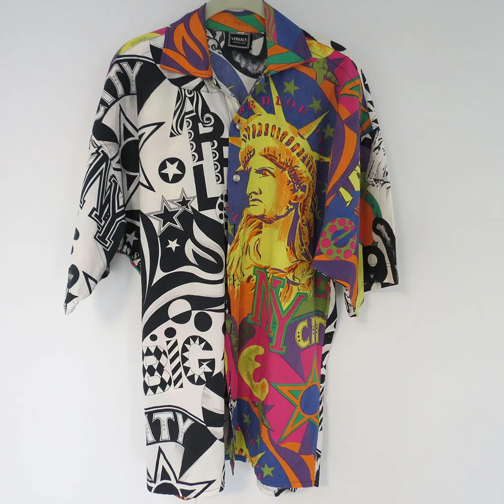 Áo Sơ Mi Versace Pop Art Print