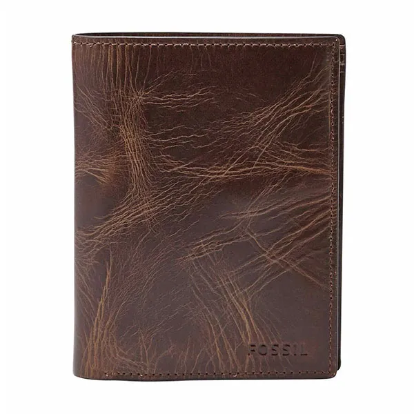 Ví Da Nam Fossil Derrick RFID International Combination ML3686201 Màu Nâu - Túi xách - Vua Hàng Hiệu