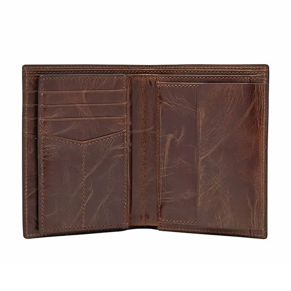 Ví Da Nam Fossil Derrick RFID International Combination ML3686201 Màu Nâu - Túi xách - Vua Hàng Hiệu