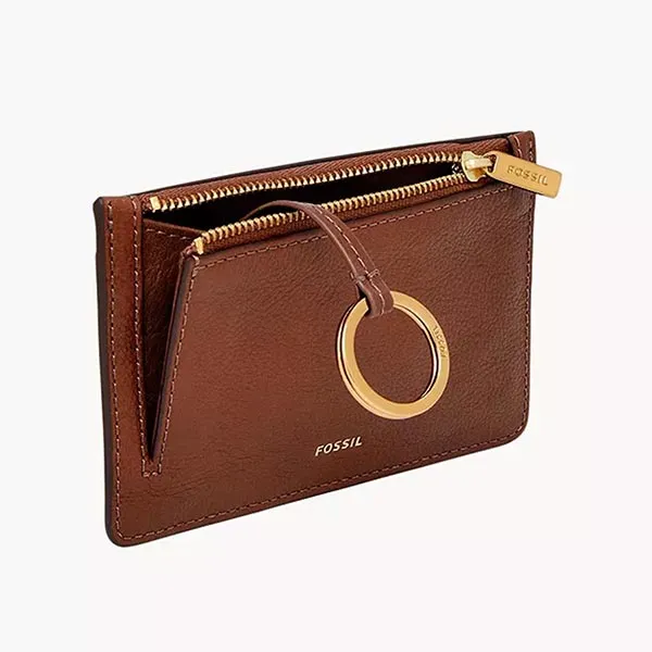 Ví Đựng Thẻ Nữ Fossil Logan Card Case SL7925200 Màu Nâu