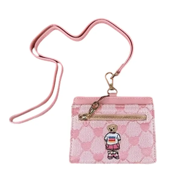 Ví Đựng Thẻ Nữ TTWN BEAR TT2524 TT2527 Màu Hồng