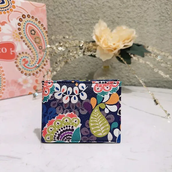 Ví Đựng Thẻ Nữ Venuco Card Holder B46M89 Màu Xanh Navy - Túi xách - Vua Hàng Hiệu