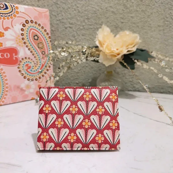 Ví Đựng Thẻ Nữ Venuco Card Holder R18M89 Màu Đỏ - Túi xách - Vua Hàng Hiệu