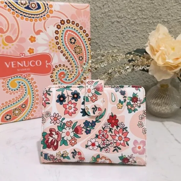 Ví Hộ Chiếu Nữ Venuco Passport Holder P31M88 Màu Hồng