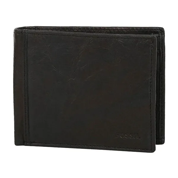 Ví Nam Fossil Coin Bifold ML3781001 Màu Đen - Túi xách - Vua Hàng Hiệu