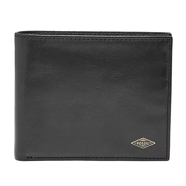 Ví Nam Fossil Ryan Rfid Large Coin Pocket Bifold ML3736001 Màu Đen - Túi xách - Vua Hàng Hiệu
