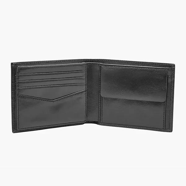 Ví Nam Fossil Ryan Rfid Large Coin Pocket Bifold ML3736001 Màu Đen - Túi xách - Vua Hàng Hiệu
