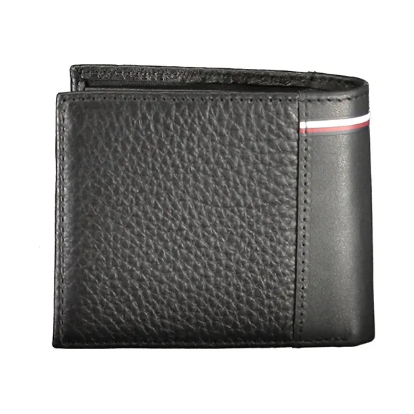 Ví Nam Tommy Hilfiger Bifold Credit Card Wallet AM0AM12521_NEBDS Màu Đen