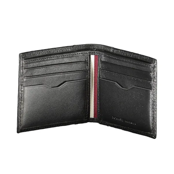 Ví Nam Tommy Hilfiger Bifold Credit Card Wallet AM0AM12521_NEBDS Màu Đen