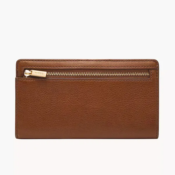 Ví Nữ Fossil Liza Leather Slim Bifold Wallet SL7891G200 Màu Nâu - Túi xách - Vua Hàng Hiệu
