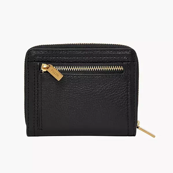 Ví Nữ Fossil Logan Leather RFID Mini Multifunction Wallet SL7923001 Màu Đen