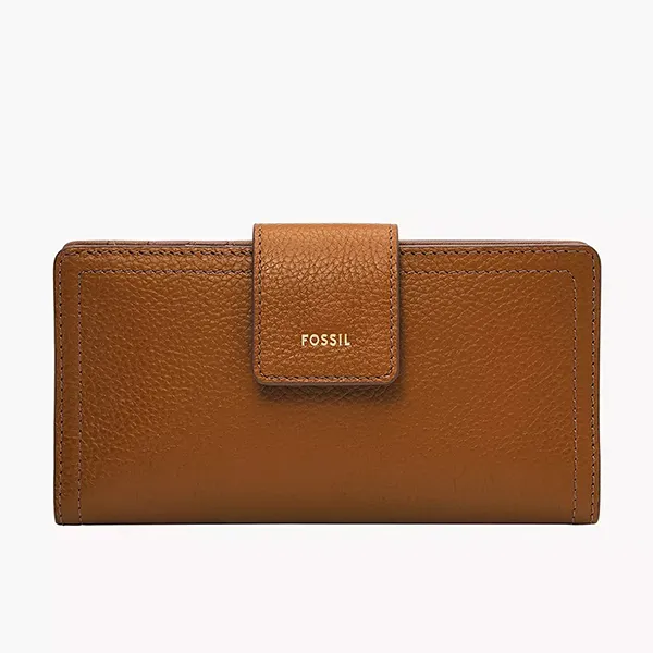 Ví Nữ Fossil Logan Rfid Tab Clutch SL7830216 Màu Nâu - Túi xách - Vua Hàng Hiệu
