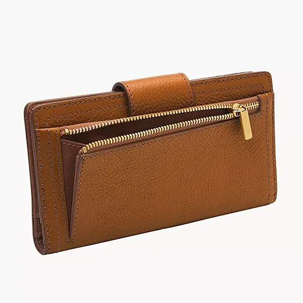 Ví Nữ Fossil Logan Rfid Tab Clutch SL7830216 Màu Nâu - Túi xách - Vua Hàng Hiệu