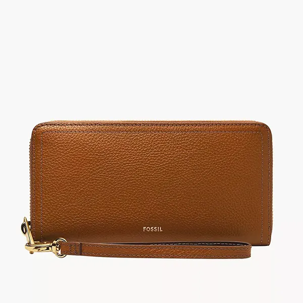 Ví Nữ Fossil Logan Rfid Zip Clutch SL7831216 Màu Nâu - Túi xách - Vua Hàng Hiệu