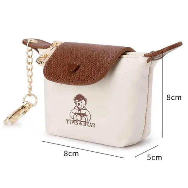 Ví Nữ TTWN BEAR TT2519 TT-2519-10040 Màu Be Phối Nâu